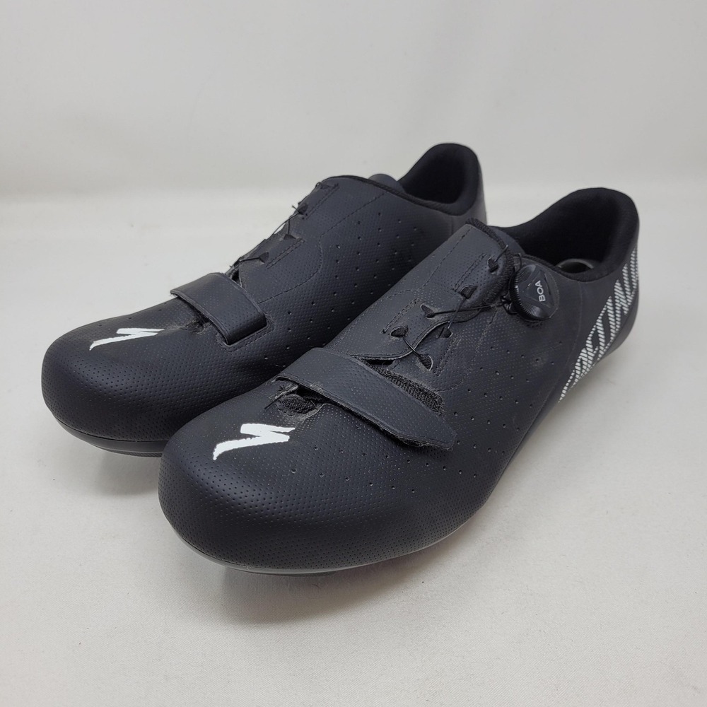 Specialized Torch 1.0 Cycling Shoes Mens 13.75 Black BOA Road Cleats EU 48